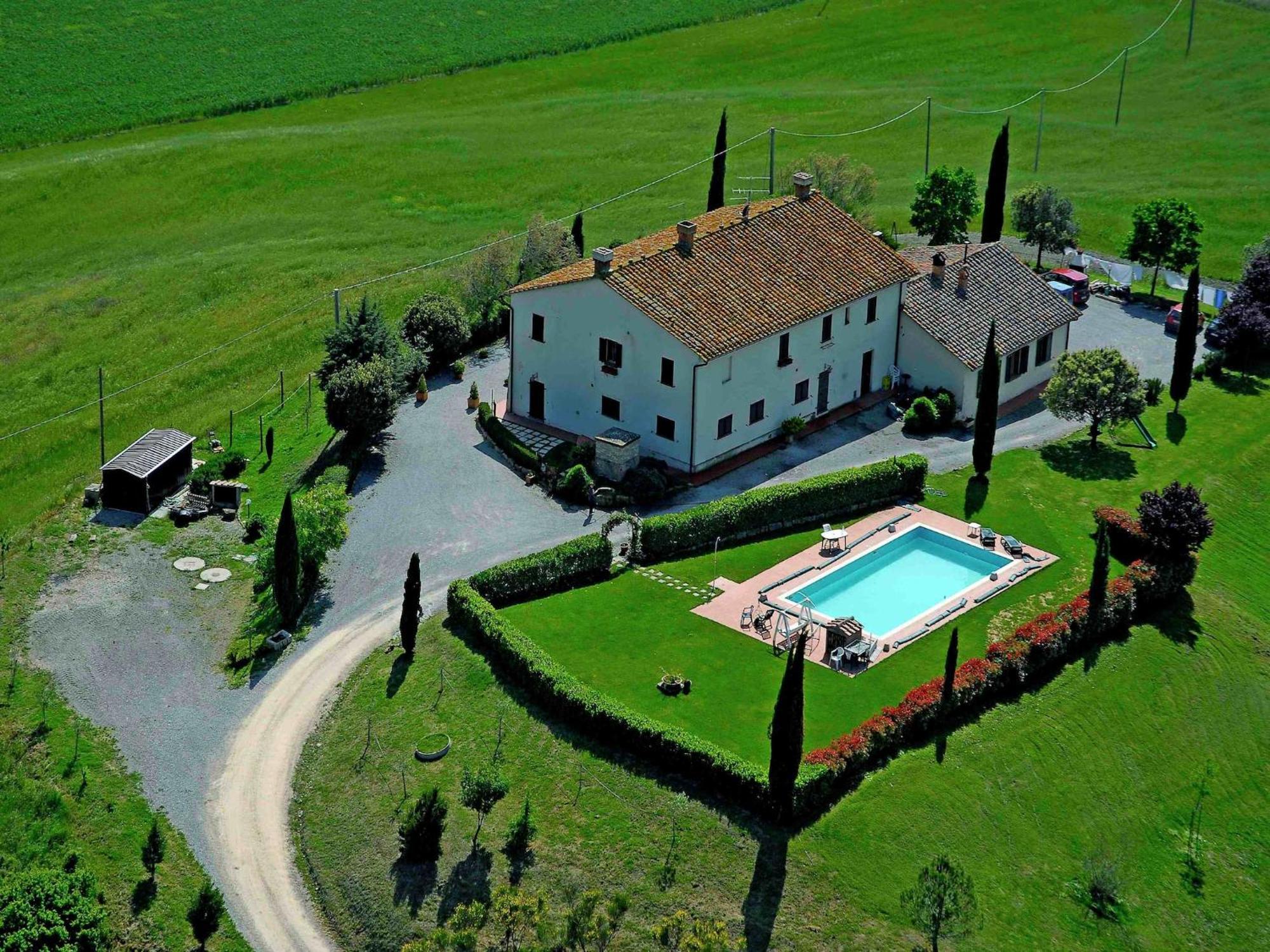 Modern Farmhouse In Pienza With Pool Ngoại thất bức ảnh